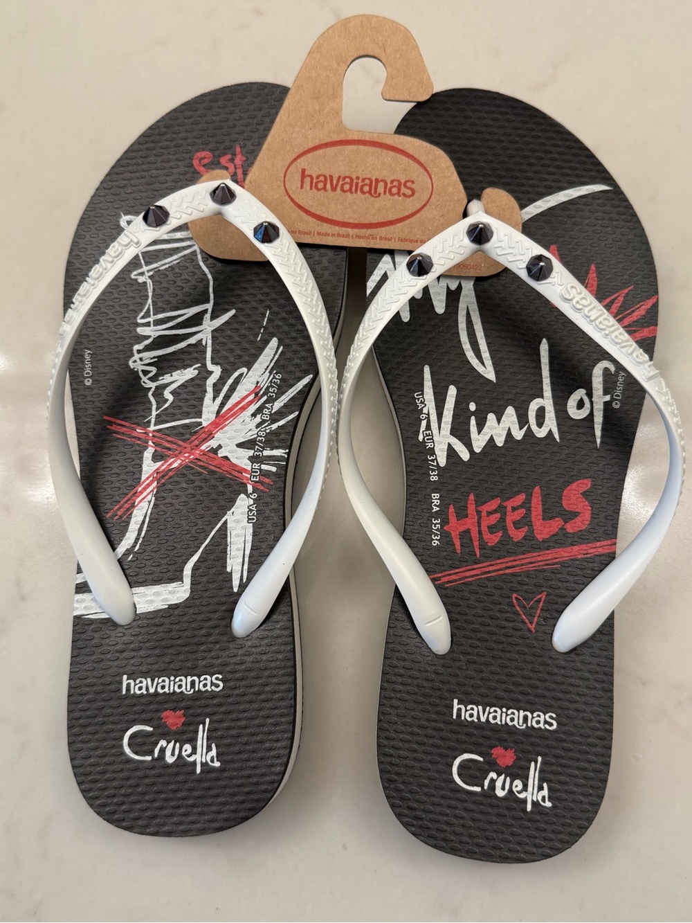 Havaianas Slim Flatform Disney Cruella Flip Flop